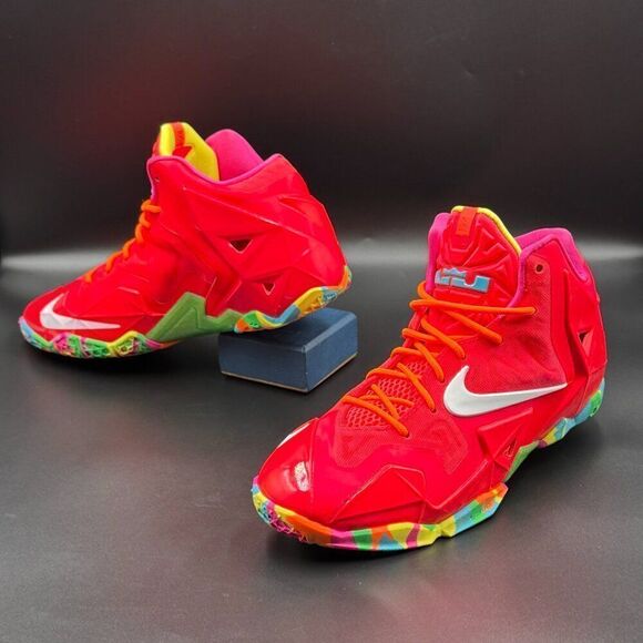 Nike LeBron 11 GS 'Fruity Pebbles' - Rare - Picture 6 of 12